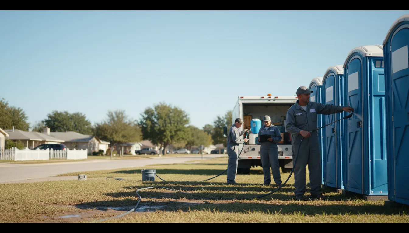 Long-Term Portable Toilet Rental in Bandy, VA near me